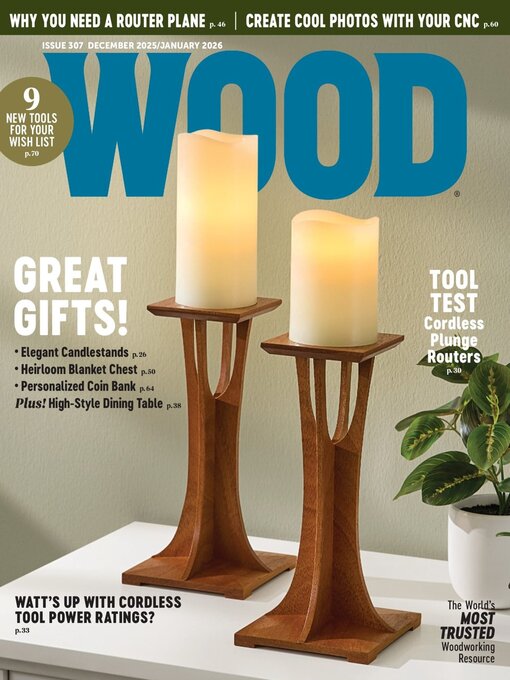Title details for WOOD Magazine by People Inc. - Available
